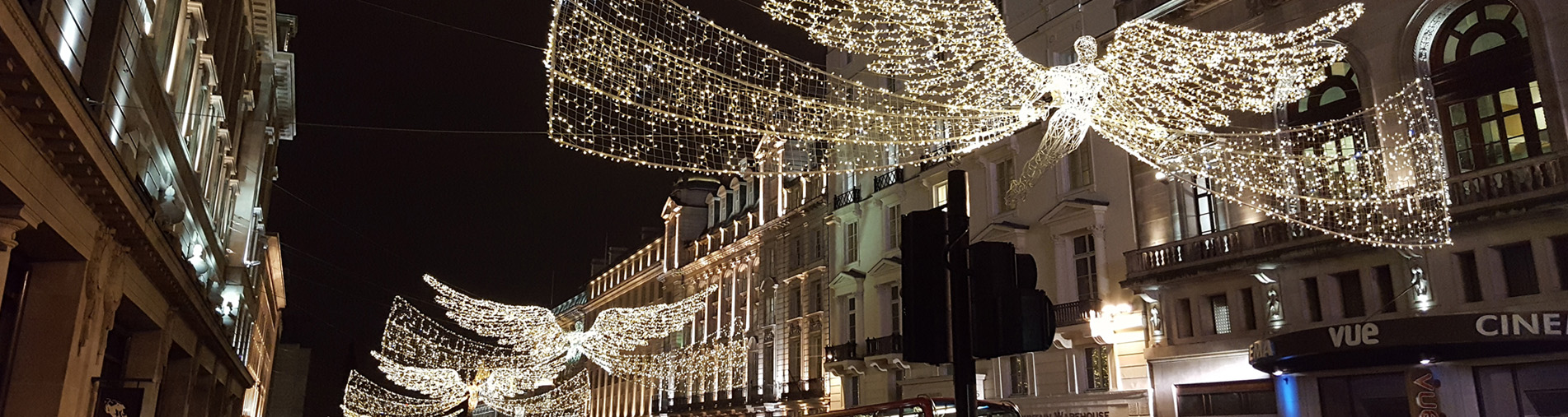 London's Regent Street Christmas Lights